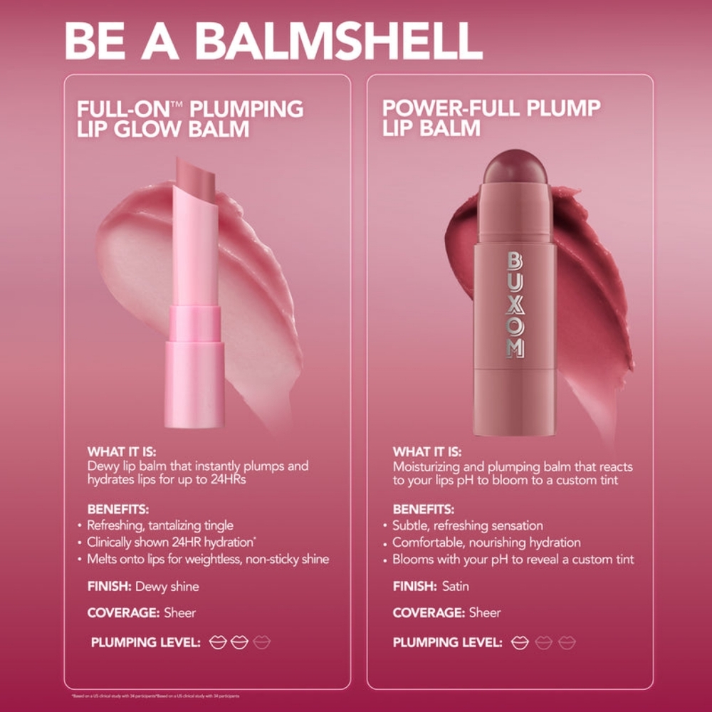 BUXOM Dolly Fever Full On Plumping Lip Balm - Cool Tone Mauve - Picture 6 of 11